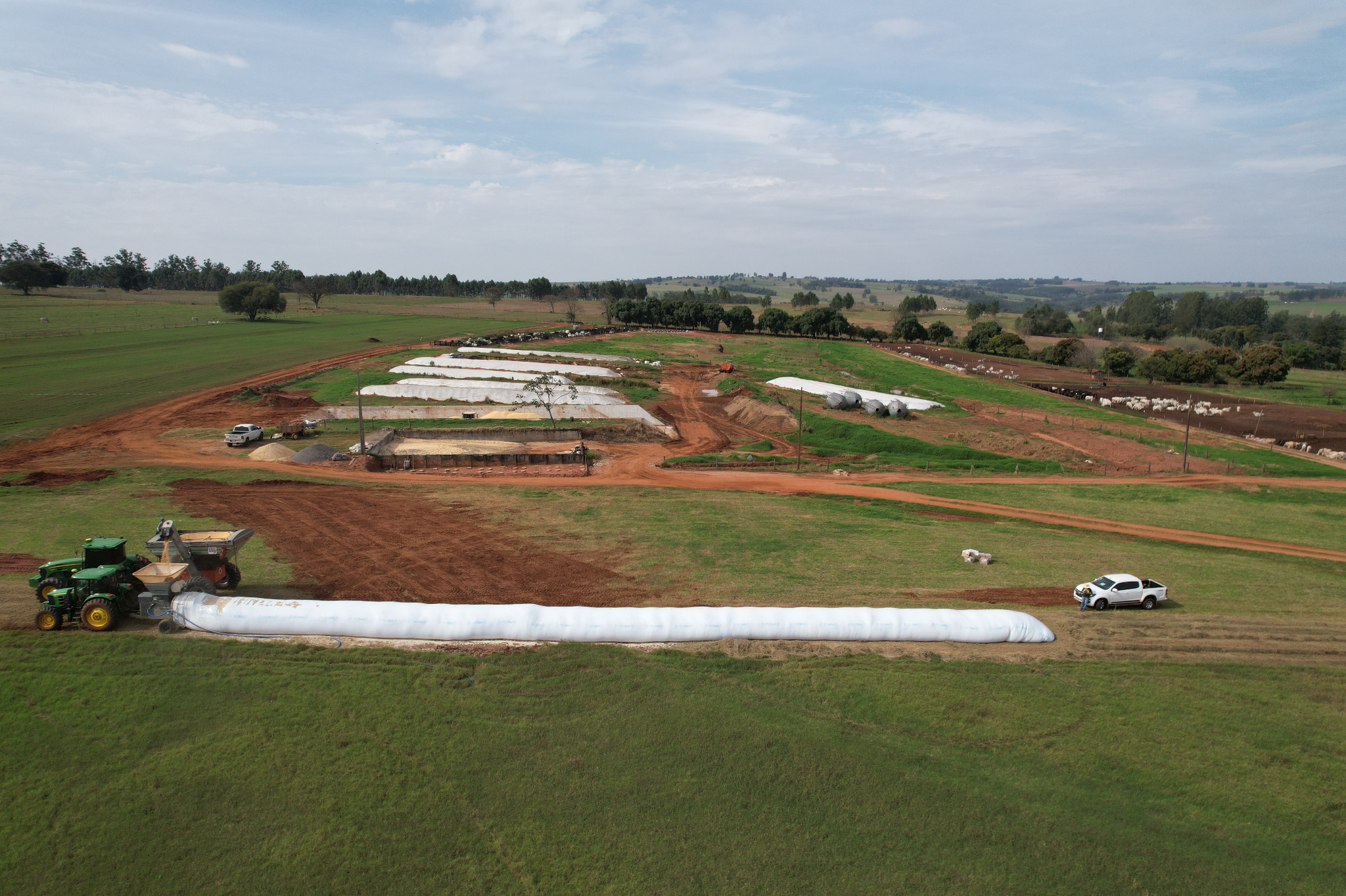 Operação MillS com silo-bolsa